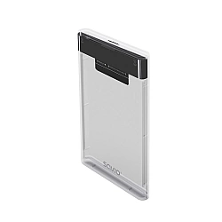 Savio 2.5 External HDD/SSD enclosure, USB 3.0, transparent, AK-66