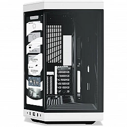 HYTE Y70 Touch Infinite Midi Tower Black, White
