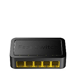 Cudy FS105D network switch Fast Ethernet (10/100) Black