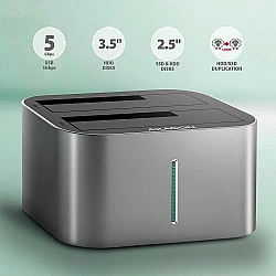 Turime | AXAGON ADSA-DC USB3.2 Gen1 - 2x SATA 6G CLONE DUAL HDD Dock Station ASMedia | ITwork sandėlyje | ITwork sandėlyje!
