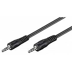 Goobay AUX audio connector cable 50449 3.5 mm male (3-pin, stereo) 3.5 mm male (3-pin, stereo)
