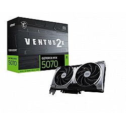 Vaizdo plokštė MSI GeForce RTX 5070 12G VENTUS 2X OC 12GB GDDR7, PCIe 5.0