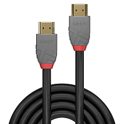 Standard HDMI Kabel, Anthra Line schwarz, 10 Meter