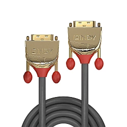 Lindy 2m DVI-D Dual Link Cable, Gold Line