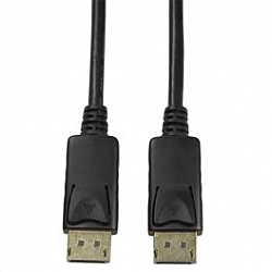 Logilink DisplayPort-Kabel. DP/M zu DP/M. 4K/60 Hz. schw. 5m