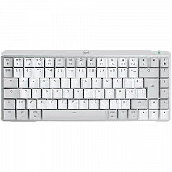 LOGITECH MX Mechanical Mini for Mac Minimalist Wireless Illuminated Keyboard - PALE GREY - (US) INTL - EMEA