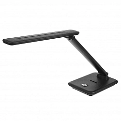 Maclean MCE614 B Dimmable LED Desk Lamp Adjustable Folding 9W IP20 3000K 4500K 6500K Black