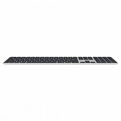 Apple Magic Keyboard with Touch ID and Numeric Keypad for Mac models with Apple silicon Keyboard Wireless English Black Bluetooth, USB-C