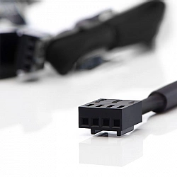 NA-SEC1 chromax.black fan extension cable set - black, 30 cm