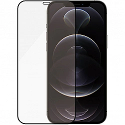 PanzerGlass Apple For iPhone 12/12 Pro Glass Black 100% touch; The coating is non-toxic Case Friendly
