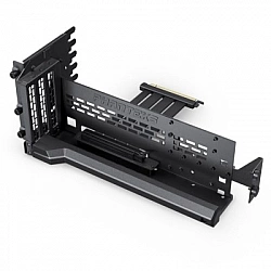 Phanteks Premium RGB PCIe 4.0 16X Riser Kit with Vertical Bracket and 22cm Cable (Black)