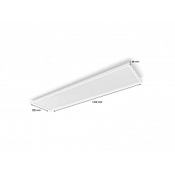 Philips Hue Surimu Rectangle Panel 100 W White and Color 2000-6500 Hue White Color Ambiance Bluetooth