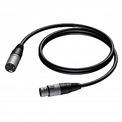 PROCAB CAB901 audio cable 5 m XLR Black