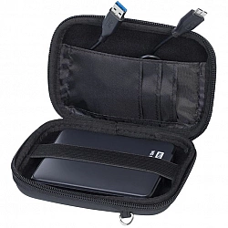 Rivacase 9101 10.9 cm (4.3) Shell case Black Polyester, Polyurethane