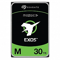 Seagate - Exos M - ST30000NM004K - Festplatte - Enterprise - 30 TB - intern - 3.5 (8.9 cm) SATA 6Gb/s 7200 rpm Puffer: 512 MB