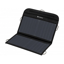Solar Charger 13W 2xUSB, Outdoor, Solar, 6 V, Black, Yellow