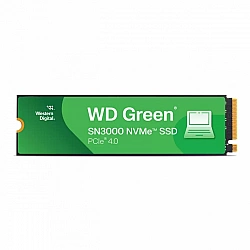 SSD WD Green SN3000 1TB M.2 2280 S3-M PCIe Gen4 x4 NVMe, Read/Write: 5000/4200 MBps, TBW: 150