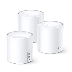 Wireless Router TP-LINK Wireless Router 3-pack 3000 Mbps Mesh IEEE 802.11a IEEE 802.11n IEEE 802.11ac IEEE 802.11ax 2x10/100/1000M DECOX60(3-PACK)
