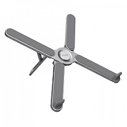 Podstawka pod laptopa Trust MACY FOLDABLE METAL Grey