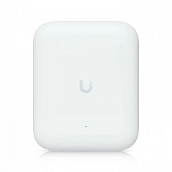 Ubiquiti U7-Outdoor All-weather WiFi 7 AP with 4 spatial streams, an integrated directional super antenna, and versatile mounting options