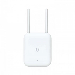 Ubiquiti U7-Outdoor All-weather WiFi 7 AP with 4 spatial streams, an integrated directional super antenna, and versatile mounting options