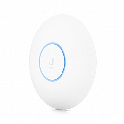 UBIQUITI U6 Pro; WiFi 6; 6 spatial streams; 140 m² (1,500 ft²) coverage; 350+ connected devices; Powered using PoE; GbE uplink.