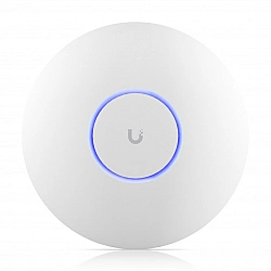 Ubiquiti U7-Pro-Max Ceiling-mounted WiFi 7 AP with 8 spatial streams, 6 GHz support, and a dedicated spectral scanning engine for interference-free WiFi in demanding, large-scale environments