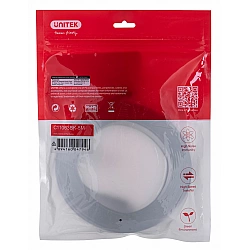 UNITEK 2.0 4K60HZ FLAT 5M C11063BK-5M - Kabel - Digital/Display/Video HDMI cable 5 m HDMI Type A (Standard) Black