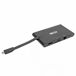 USB-C Dock - 4K HDMI, VGA, USB 3.2 Gen 1, USB-A/C Hub, Gigabit Ethernet, Memory Card Slots, 100W PD Charging