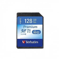 Verbatim Premium - Flash-Speicherkarte - 128 GB
