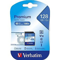 Verbatim Premium - Flash-Speicherkarte - 128 GB