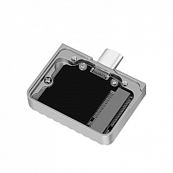 Very small USB3.2 Gen2x1 SSD enclosure USB-C NVM