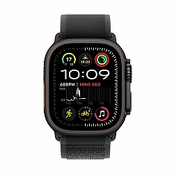 APPLE Watch Ultra 2 GPS + Cellular 49mm Black Titanium Case with Black Trail Loop - M/L