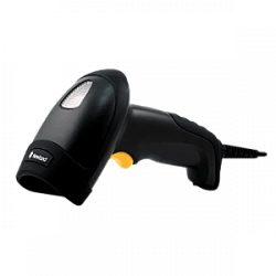 Newland HR15 Wahoo-Serie, 1D, USB, RS232, Kit (USB, gedreht), schwarz Handscanner, 1D, CCD, Scanrate: 300 scans/sec., Anschluß: USB, RS232, inkl.: Kabel (USB, 1,5m, gedreht), Schutzart: IP54, Farbe: schwarz (NLS-HR1550-35)