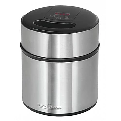 Eismaschine PC-ICM 1140 (edelstahl/schwarz, für 1.800ml Eiscreme, 12 Watt)