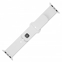Fixed | Sporty Strap Set for Apple Watch Ultra 49mm | 180-250 mm | White | Silicone