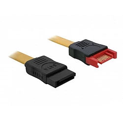 DeLOCK Cable SATA Extension - SATA-Verlängerungskabel - Serial ATA 150/300/600 - 7-poliges SATA - bis - 7-poliges SATA - 30 cm (82855)