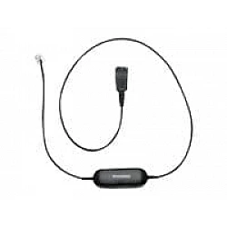 Jabra Smart Cord - Headset-Kabel - Schwarz - für Cisco IP Phone 78XX