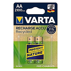 Varta Recharge Accu Recycled 56816 - Batterie 2 x AA-Typ - NiMH - (wiederaufladbar)