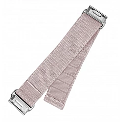 Fixed | Sporty Strap for Garmin QuickFit 22mm | 160-210 mm | Rose gold | Nylon