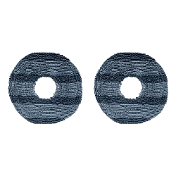 Anker Eufy | 2-Pack Vacuum Mop Replacement Pads, Compatible C20 Series Robot Vacuums | Gray/Blue