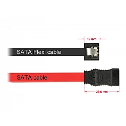 Delock FLEXI - SATA-Kabel - Serial ATA 150/300/600 - SATA (W)