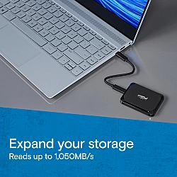 Išorinis SSD diskas Crucial X9 4TB USB-C 3.2 Gen2