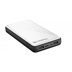 Varta Energy - Powerbank - 20000 mAh - 74 Wh - 15 Watt - 3 Ausgabeanschlussstellen (2 x USB, 24 pin USB-C)
