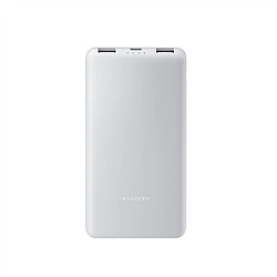 Xiaomi Powerbank - 10000 mAh - 37 Wh - 22.5 Watt - 3 A - Fast Charge - 2 Ausgabeanschlussstellen (24 pin USB-C, USB)